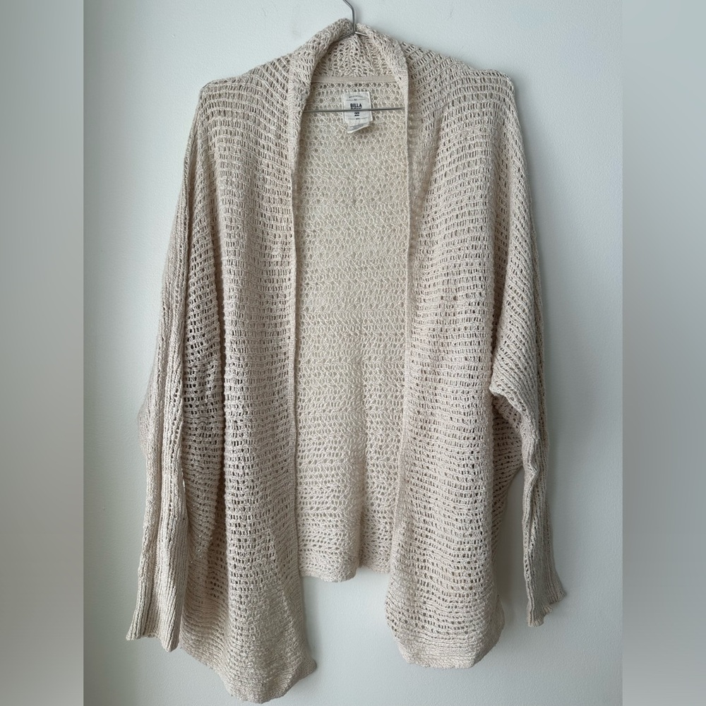 Billabong Crochet Cardigan Sweater